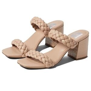 NWOB Dolce Vita Tan Braided Heels Size 9.5